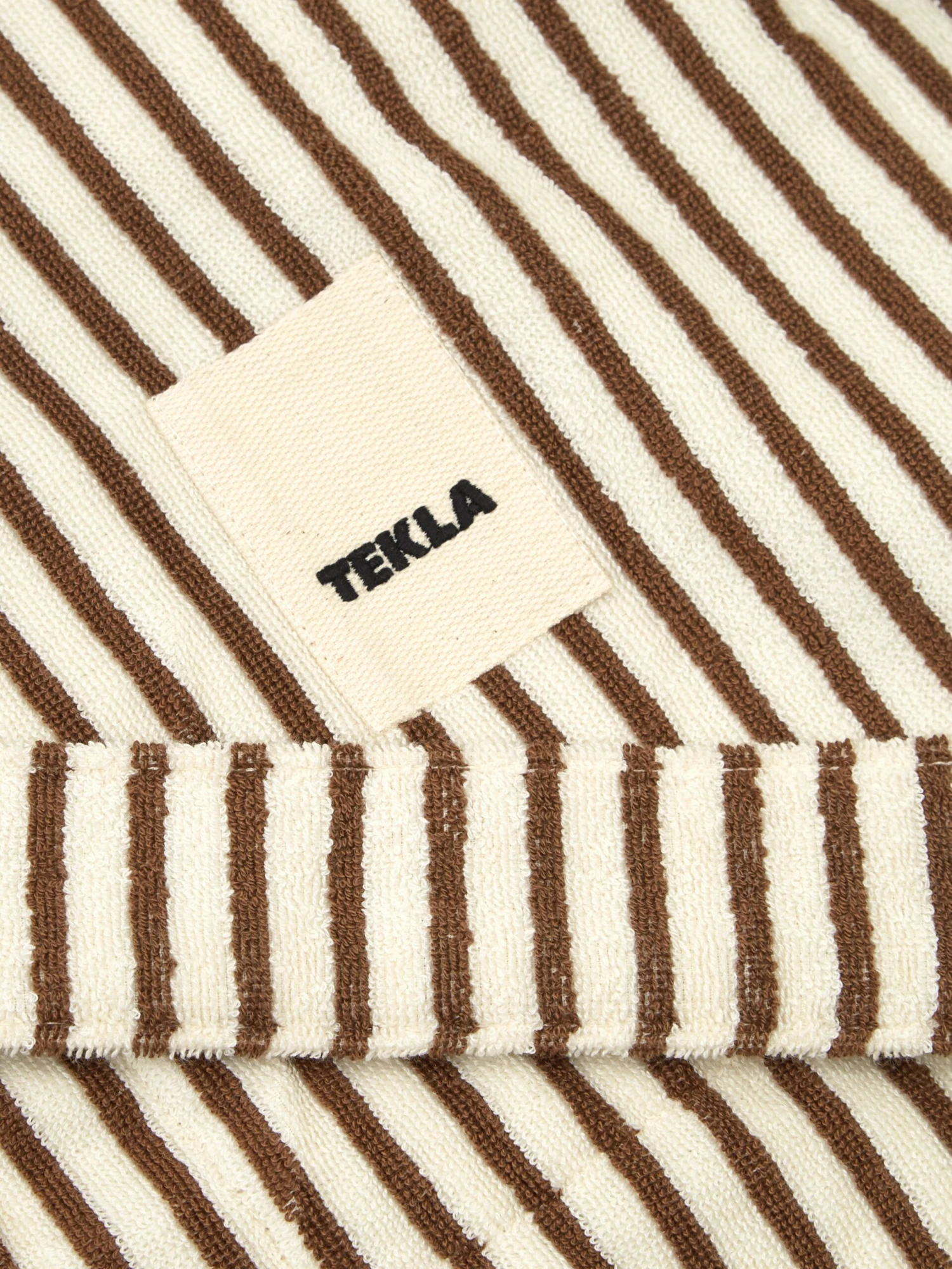 TEKLA Hooded Bath Robe - Kodiak Stripe 5 TEKLA Hooded Bath Robe - Kodiak Stripe - Image 3