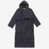 TEKLA Hooded Striped Bathrobe - Antwerp -Quality Home Furnishings Store TEKLA HOODED STRIPED BATHROBE ANTWERP SS24 GOODHOOD