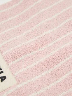 TEKLA Striped Bath Mat - Shaded Pink Stripes -Quality Home Furnishings Store TEKLA STRIPED BATH MAT SHADED PINK STRIPES SS24 GOODHOOD 3