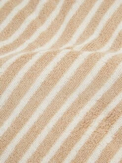 TEKLA Striped Bath Towel - Ivory Stripes -Quality Home Furnishings Store TEKLA STRIPED BATH TOWEL IVORY STRIPES SS24 GOODHOOD 3