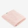 TEKLA Striped Bath Towel - Shaded Pink Stripes 1 TEKLA Striped Bath Towel - Shaded Pink Stripes -Quality Home Furnishings Store TEKLA STRIPED BATH TOWEL SHADED PINK STRIPES SS24 GOODHOOD