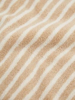 TEKLA Striped Hand Towel - Ivory Stripes -Quality Home Furnishings Store TEKLA STRIPED HAND TOWEL IVORY STRIPES SS24 GOODHOOD 3