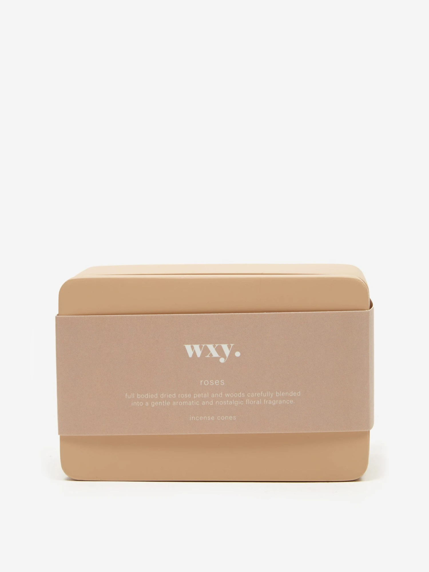 Wxy. Incense Cone Box - Rose Petal 3 Wxy. Incense Cone Box - Rose Petal