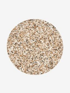 Yod And Co Speckled Cork Placemat 30cm - Black