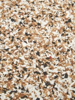 Yod And Co Speckled Cork Placemat 30cm - Black -Quality Home Furnishings Store YOD AND CO SPECKLED CORK PLACEMAT 30CM BLACK SS22 GOODHOOD 166459